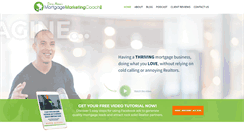 Desktop Screenshot of mortgagemarketingcoach.com